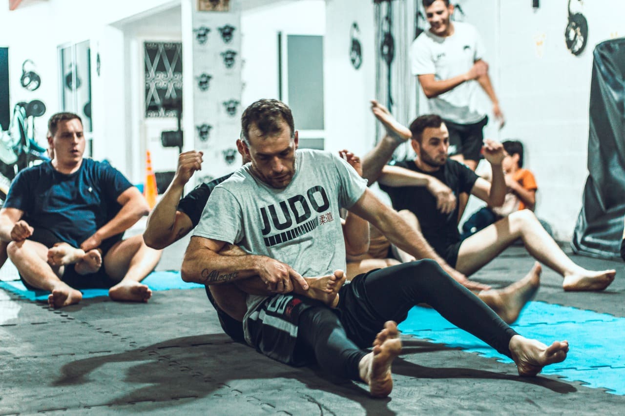 alumnos en el seminario de Franco Forgione